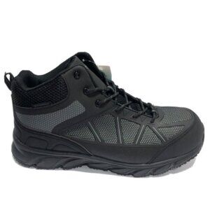 Propet Men’s Seely Hi Dark Grey/Black Boots Size 12 (3E)